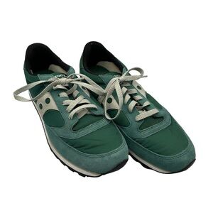 Saucony Jazz Low Pro - Green with Grey - 8.5M